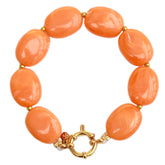 Armband pastille oranje